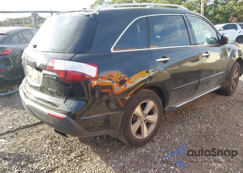 2010 Acura Mdx Technology Package z USA, uszkodzony, nr VIN 2HNYD2H47AH531438